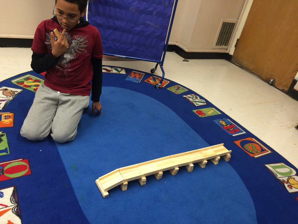 Building bridges to make connections! #ps 76