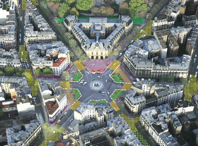 adandominguez's tweet photo. La tendencia en Paris es rediseñar la ciudad para los peatones no para los autos. #Movilidad https://t.co/nOEa1YY1Uw https://t.co/UAK7pIAI1O