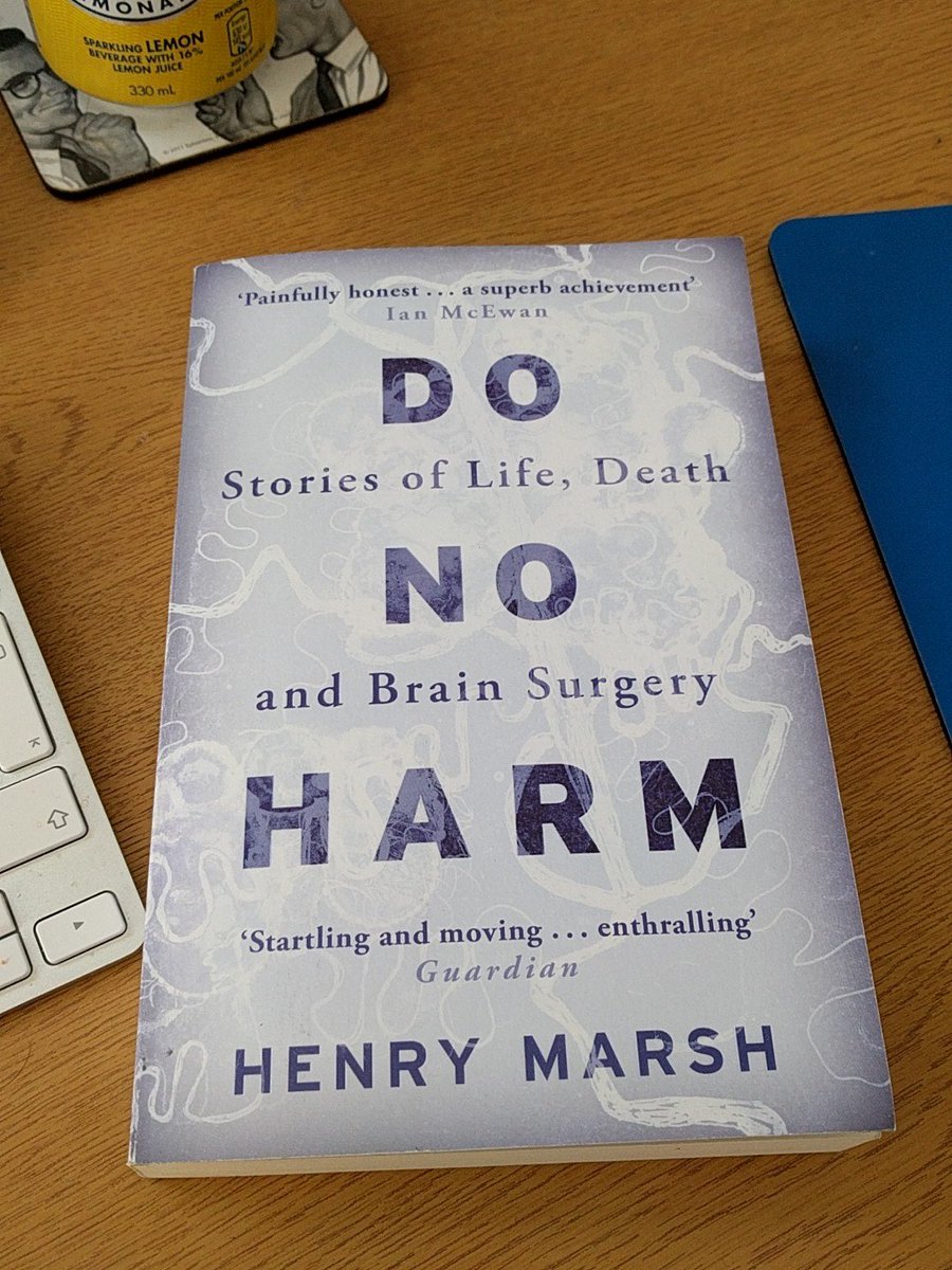 TomRyanElliott's tweet photo. Starting to read this great book #StGeorges #DoNoHarm #HenryMarsh #BrainSurgery #LifeandDeath #PainfullyHonest https://t.co/TM7WnSIIL9