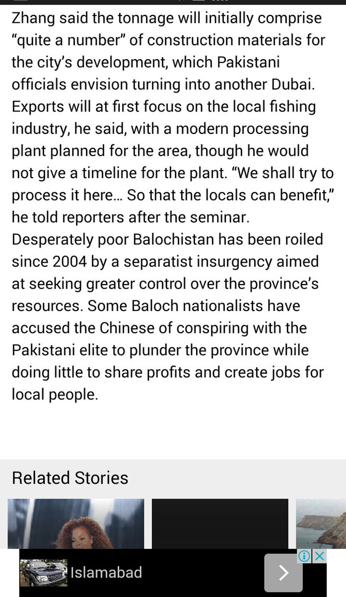 wishrajpoot's tweet photo. Chinese official says #GwadarPort will be operational by 2017
#CPEC
#CPECPakistan
https://t.co/3GVWLjox89 https://t.co/jExJvk8eVf
