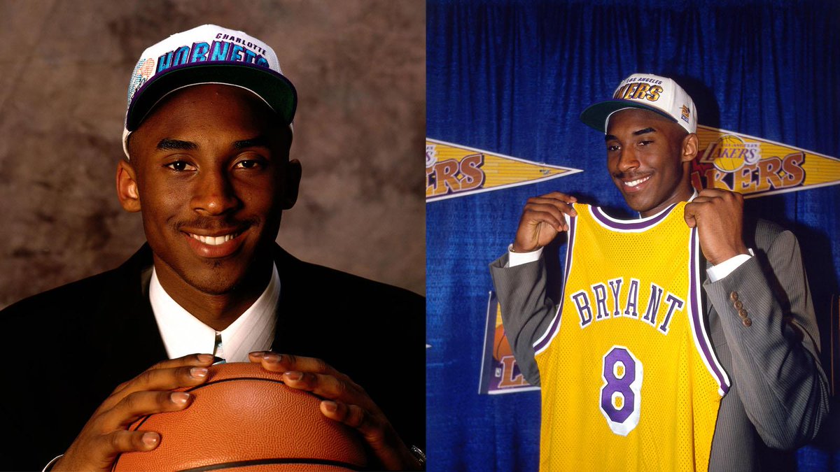 SportsCenter on Twitter "Kobe Bryant was drafted 13th overall by