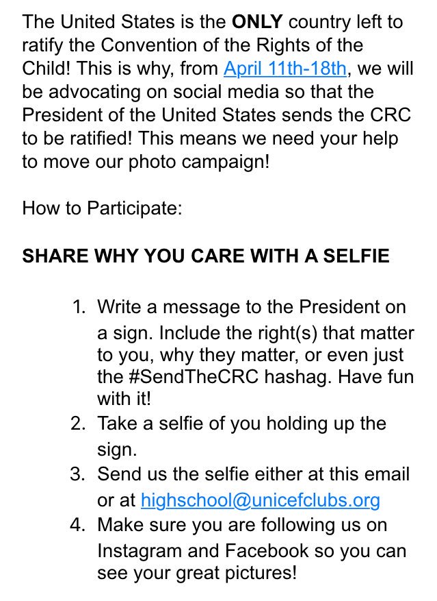 CMS UNICEF Club tweet media