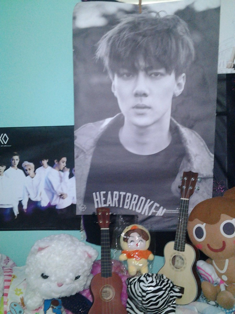 EXOL__mk11's tweet photo. สุขสันต์วันเกิดน้าค้าบน้องฮุน ดูแลสุขภาพให้มากๆน้า เป็นห่วง หวงมากด้วย รักมาก♥ #HappySehunDay #4thyearwithExo https://t.co/dDTNe8xZ3F