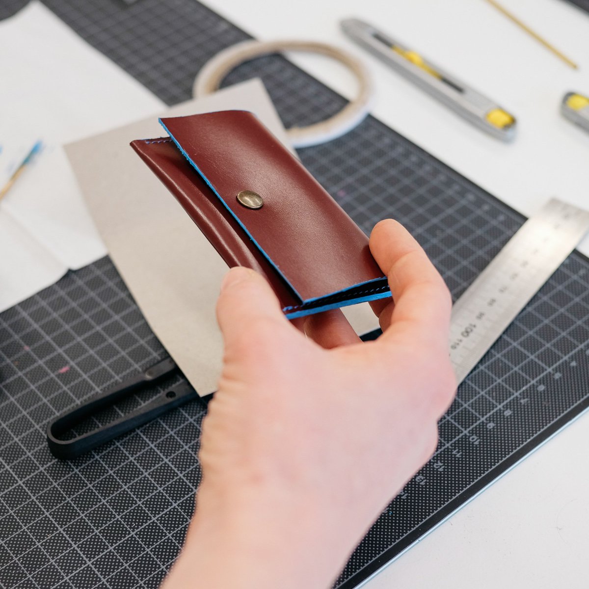 Leather workshop in Antwerp! Join us on May 22nd for a special workshop in leather goods. niyona.be/en/workshops/