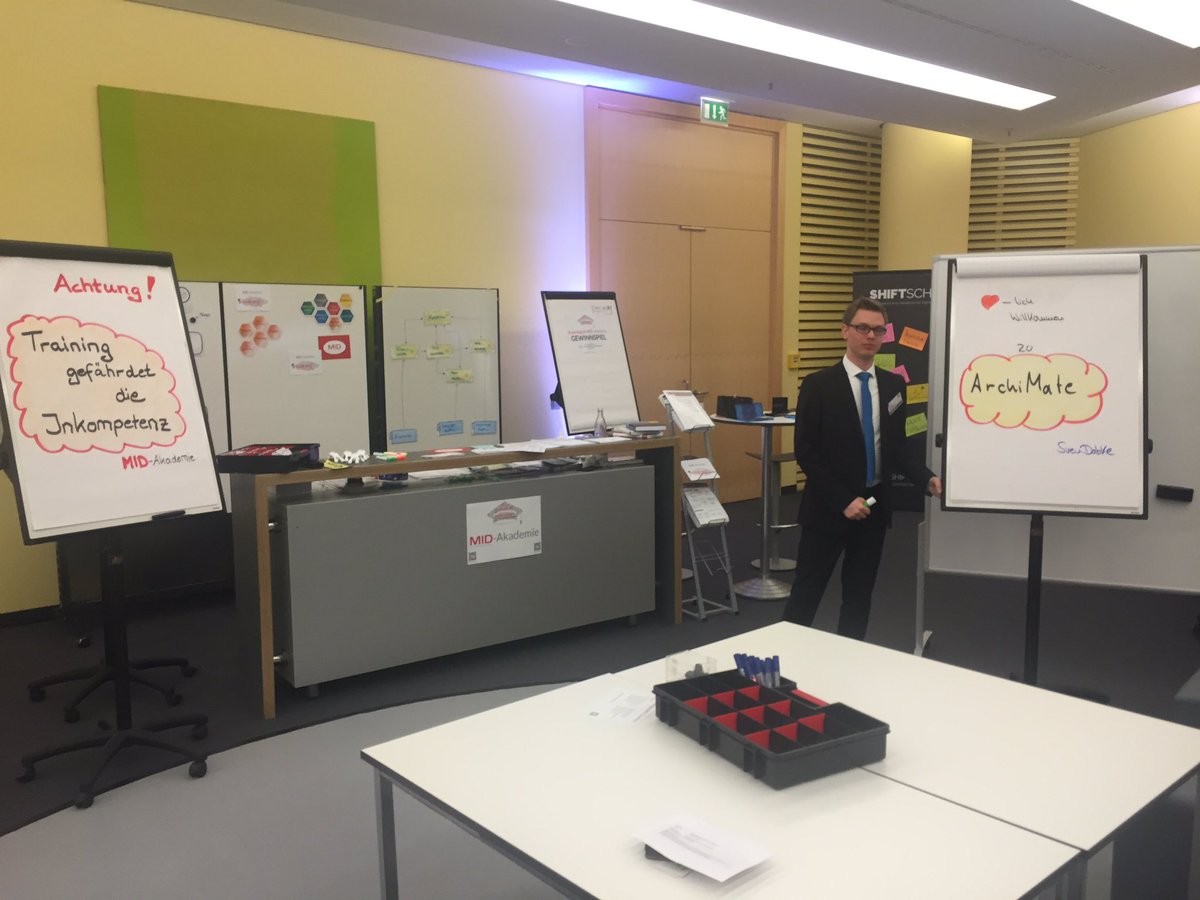 MrBPMN's tweet photo. Jetzt #ArchiMate auf dem #MIDInsight Campus! https://t.co/QnX0GTJra5