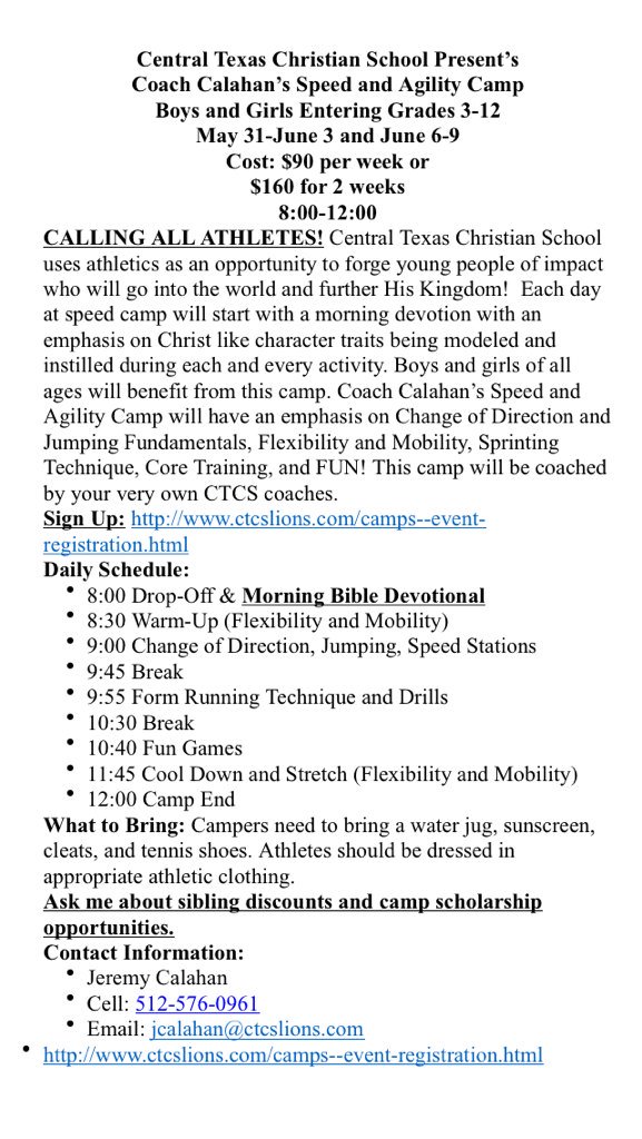 CTCS Lion Football tweet media