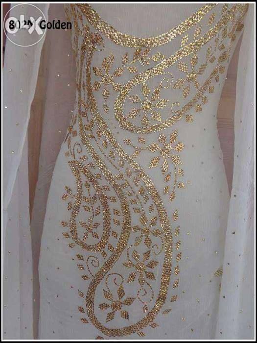 white christmas dresses Buy Elegant ZarinaX 3 Piece Suit Online USA – SrijaX main image 1