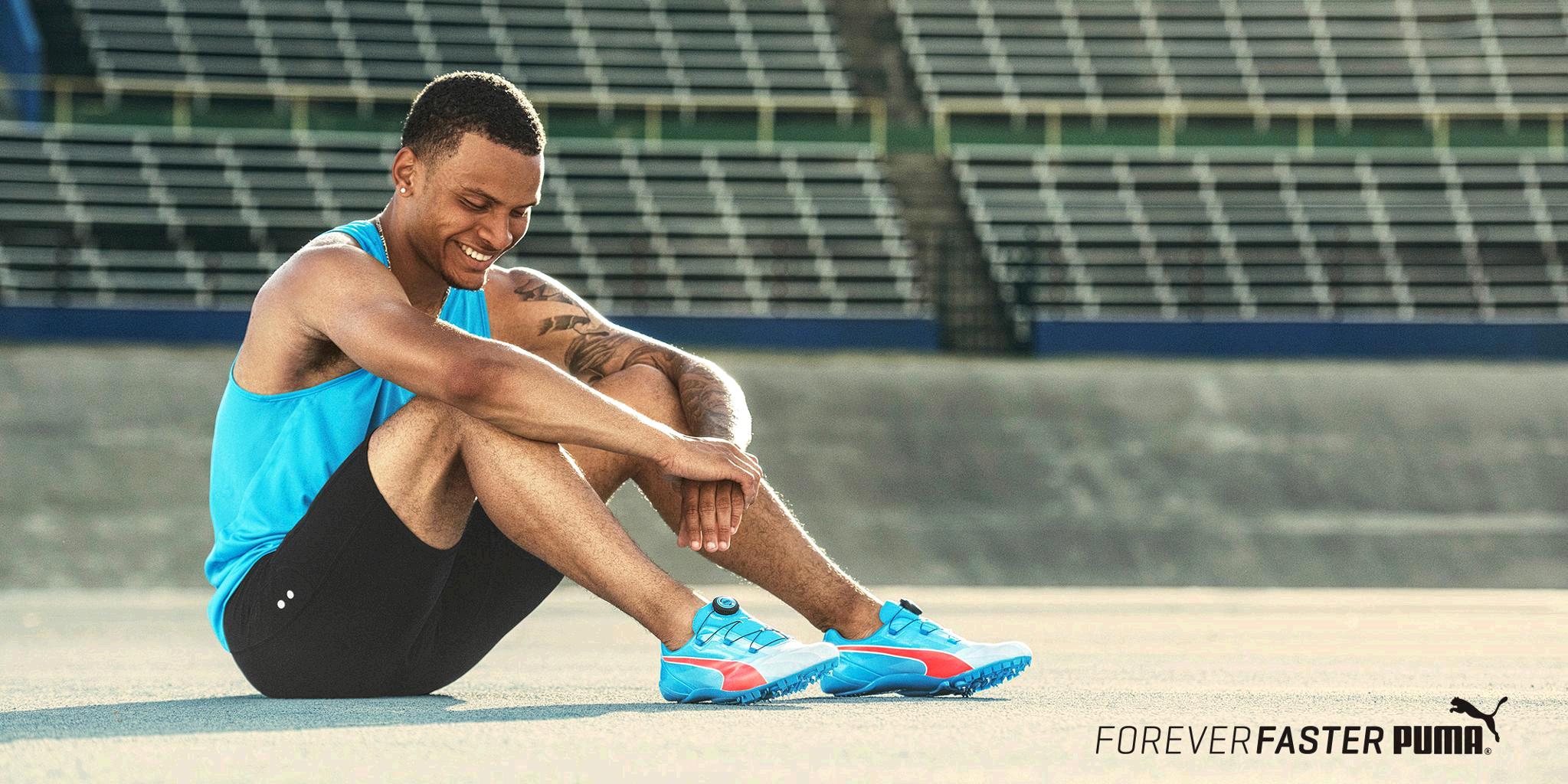 PUMA Running on X On the track with De6rasse and the evoSPEED Disc Spike. TurnItOn https t 3jDcSSpQYY X