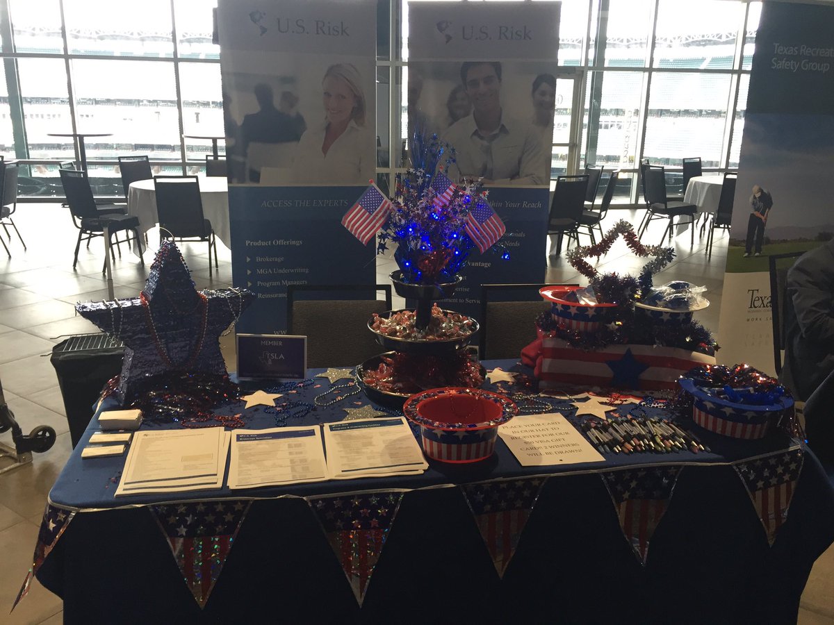 CarlThompson815's tweet photo. US Risk booth looking good for #BigIDay. Come check us out!! https://t.co/7RRiAQbGdr