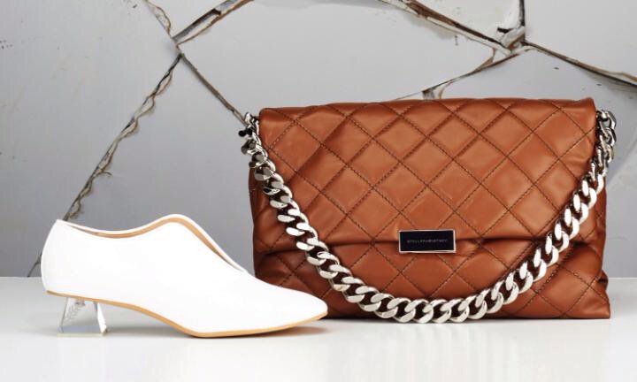 Stella McCartney refuses to use any animal products in her designs to support sustainability improvements. #FSN223