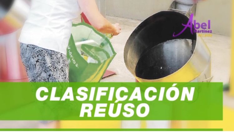 Abelistas's tweet photo. Desarrollar programas educativos sobre clasificación, reúso y manejo de la basura #SolucionesParaSantiago. https://t.co/Ue3zz961a0