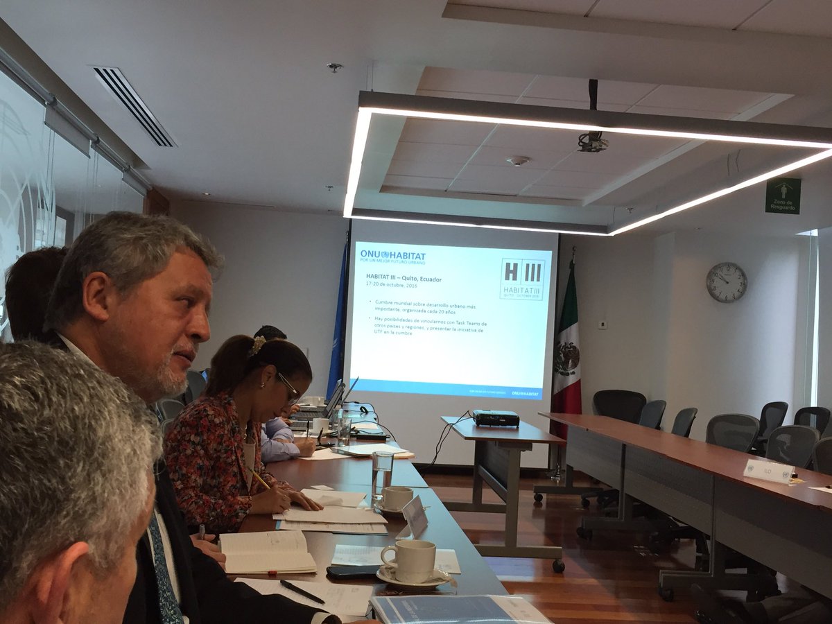 CINUmexico's tweet photo. @ONUHabitatMex habla de seguridad urbana y la reunión preparatoria para #HabitatIII @erikvc1609 @CINUmexico @ONUMX https://t.co/CS9Pzo07UU