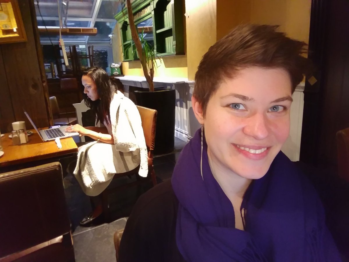 Our office is wherever the Wi-Fi is. #NewYork #HTC10 #selfie