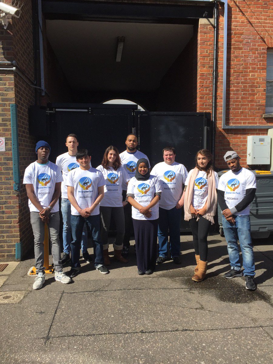 Beyond_The_Pack's tweet photo. Beyond the Pack team in our tshirts #nogangs https://t.co/7RwbaI6U0W