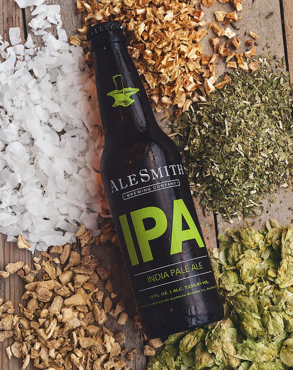 AleSmithBrewing's tweet photo. In honor of #IPA Week, we're taking your suggestions for IPA concoctions. What should we make? #hoptions #sdbeer https://t.co/qDxmq3urpe