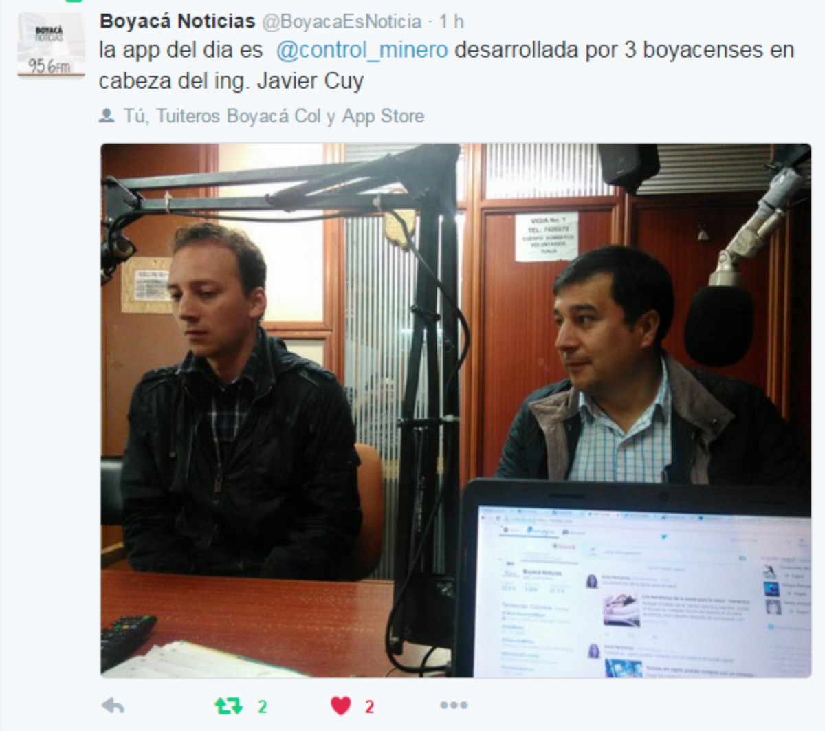 Apps.co - UNAB tweet media