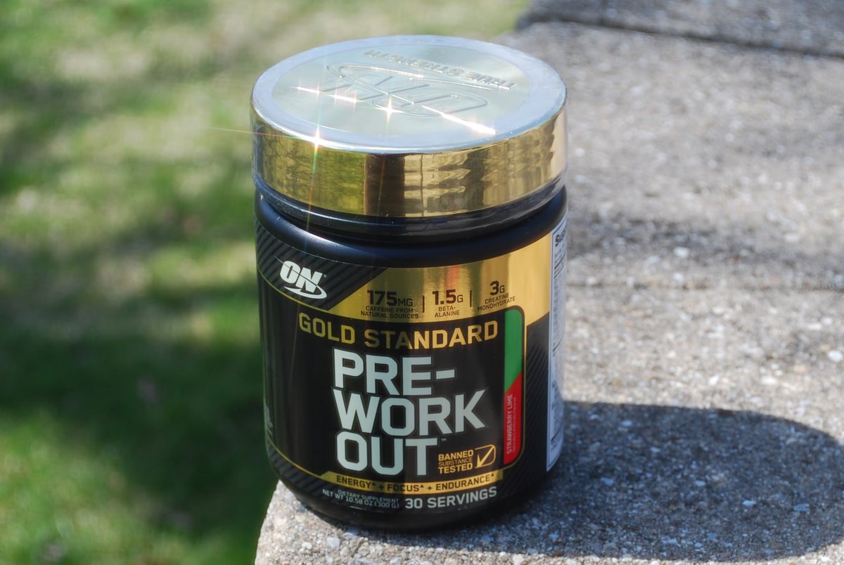 Team_Optimum's tweet photo. Treat yourself to the new Strawberry Lime flavor of #GoldStandardPre . Workout performance never tasted so good. https://t.co/GXCyPiImus