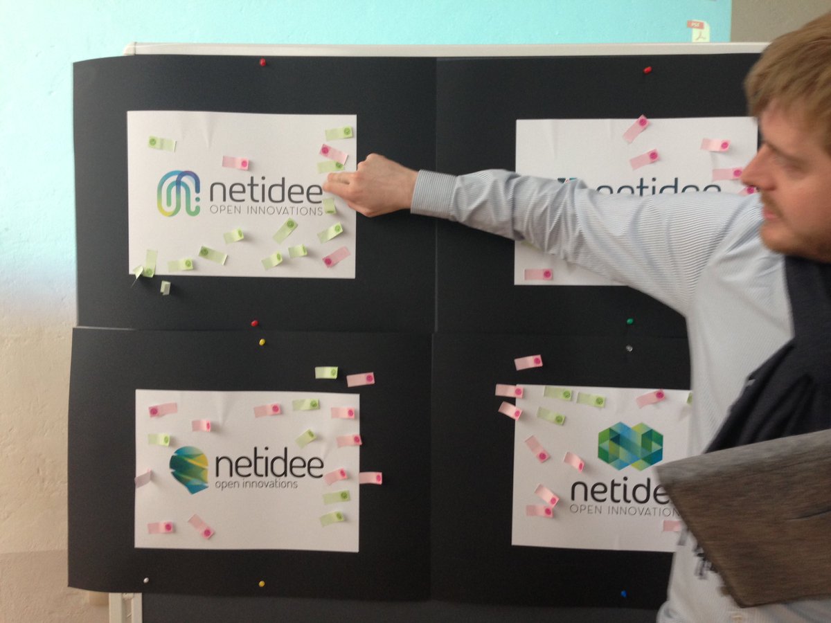 OKFNat's tweet photo. Die @netidee bekommt ein neues Logo und lässt die Geförderten abstimmen. Unser #GuteDaten Team hat einen Favoriten https://t.co/WMyHIT9mg8