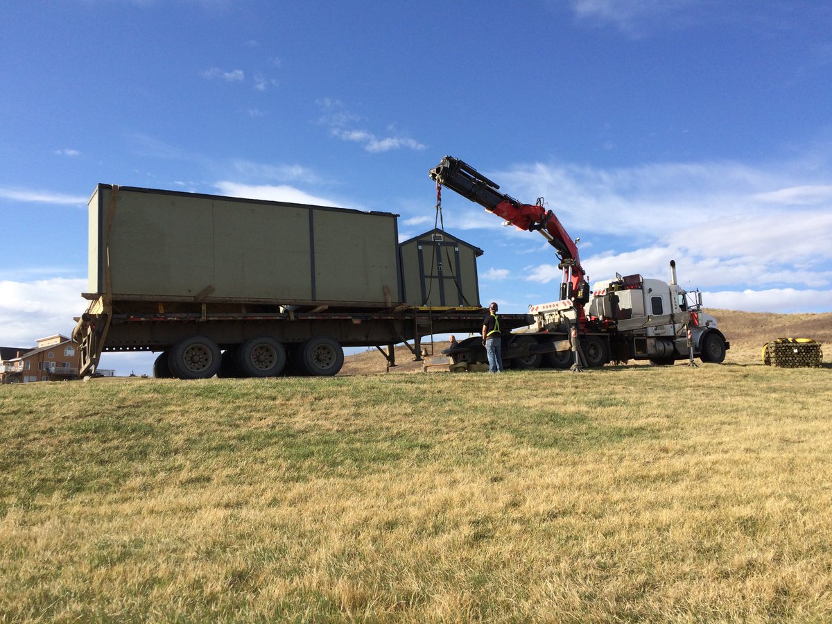 ENTRECCorp's tweet image. Big Chicken Coop Move!