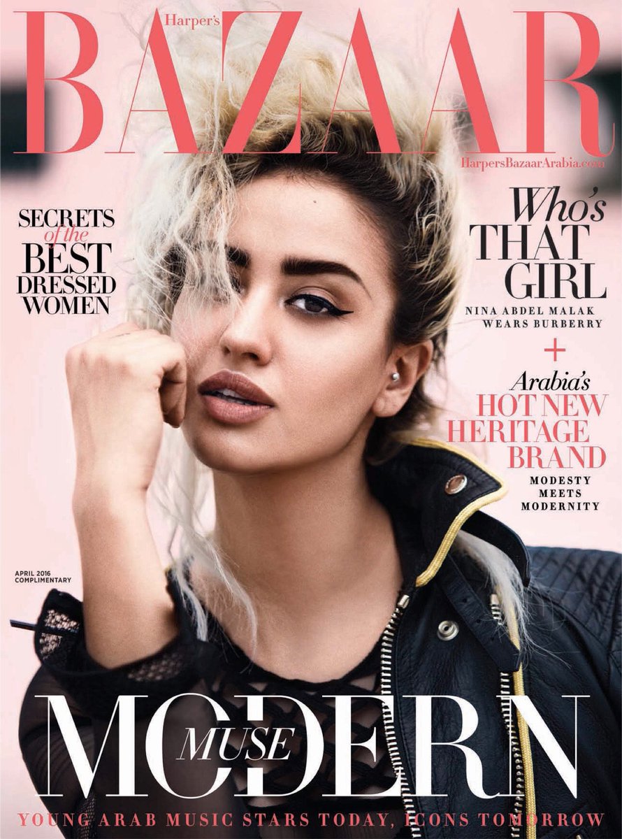 TheWallGroup's tweet photo. Lebanese singer @ninaabdelmalak for @BazaarArabia #Hair by #AdrianClark.
📷 : @siljamagg https://t.co/iKM1Xz0s0n