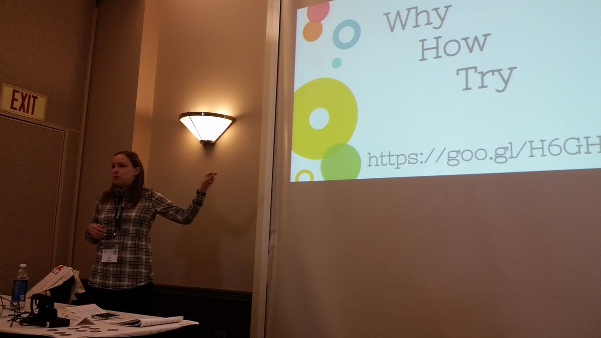 vrana_amy's tweet photo. @EDpuzzle She smashed this presentation! So many excited teachers! #TIE16 https://t.co/jFdfUYT0jv
