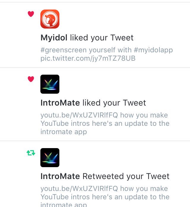 MichaelPipwtf's tweet photo. #intromate and #myidol must have #apps https://t.co/ChUTxSpi46