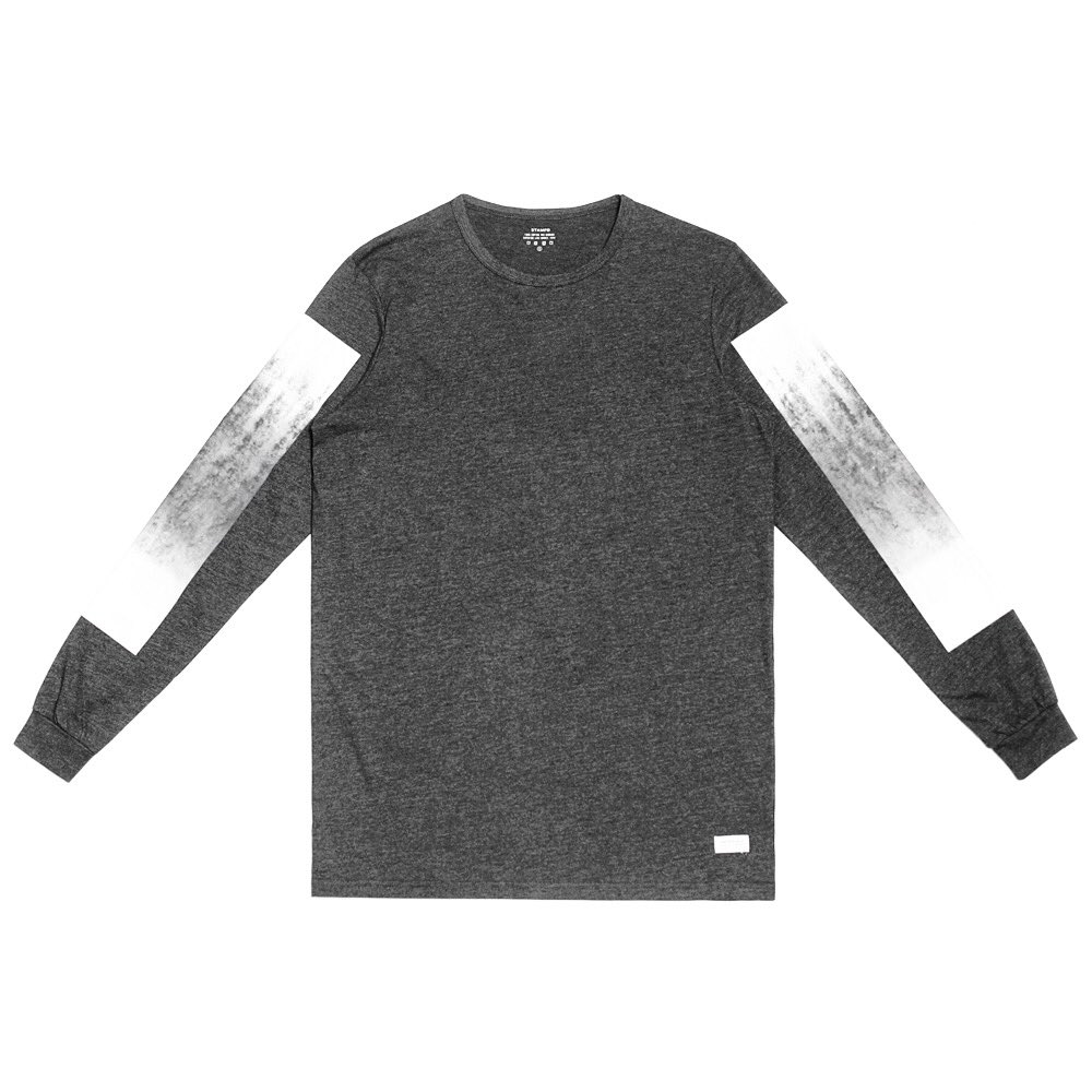 Today's Lesson: Dresden Long Sleeve Concrete Print by @stampdLA 
Available in store.