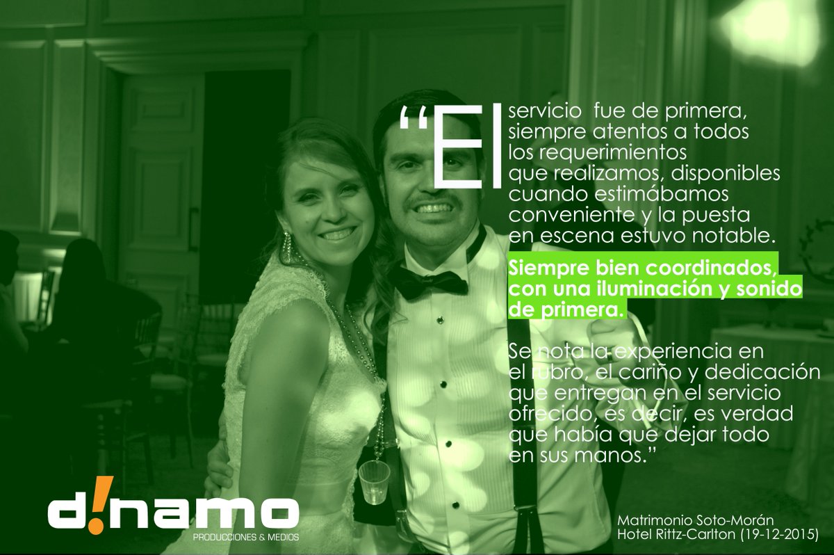 MatriStyle's tweet photo. El matrimonio Soto-Morán confió en nosotros y así nos expresaron su satisfacción. ¡Gracias! https://t.co/7XGxh0Yx0Z