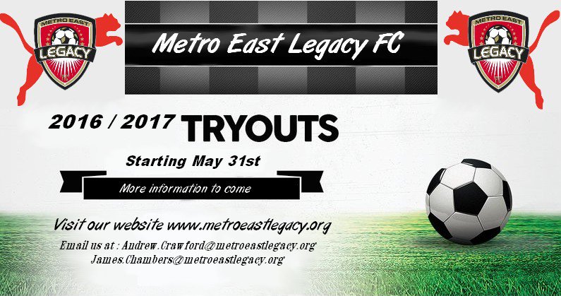 MetroAllianceFC's tweet photo. Registration is now open for Tryouts! https://t.co/IdrxvI074X
