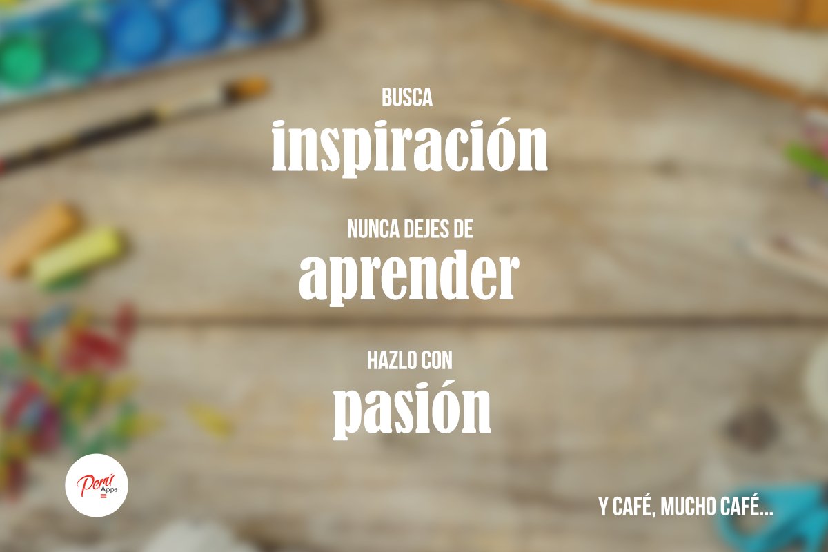 peru_apps's tweet photo. ¡A empezar bien el día!
#FelizMartes #Inspiracion https://t.co/gupJofmYRF