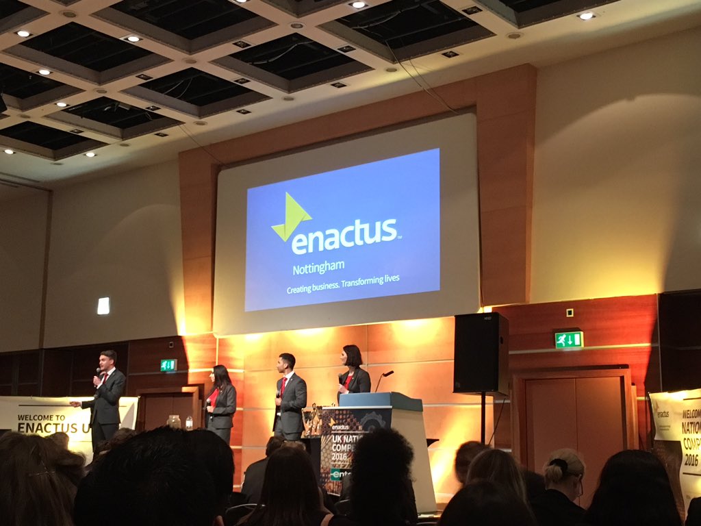 Well done @EnactusNotts #EnactusUKNationals #WeAllWin #UKFinals