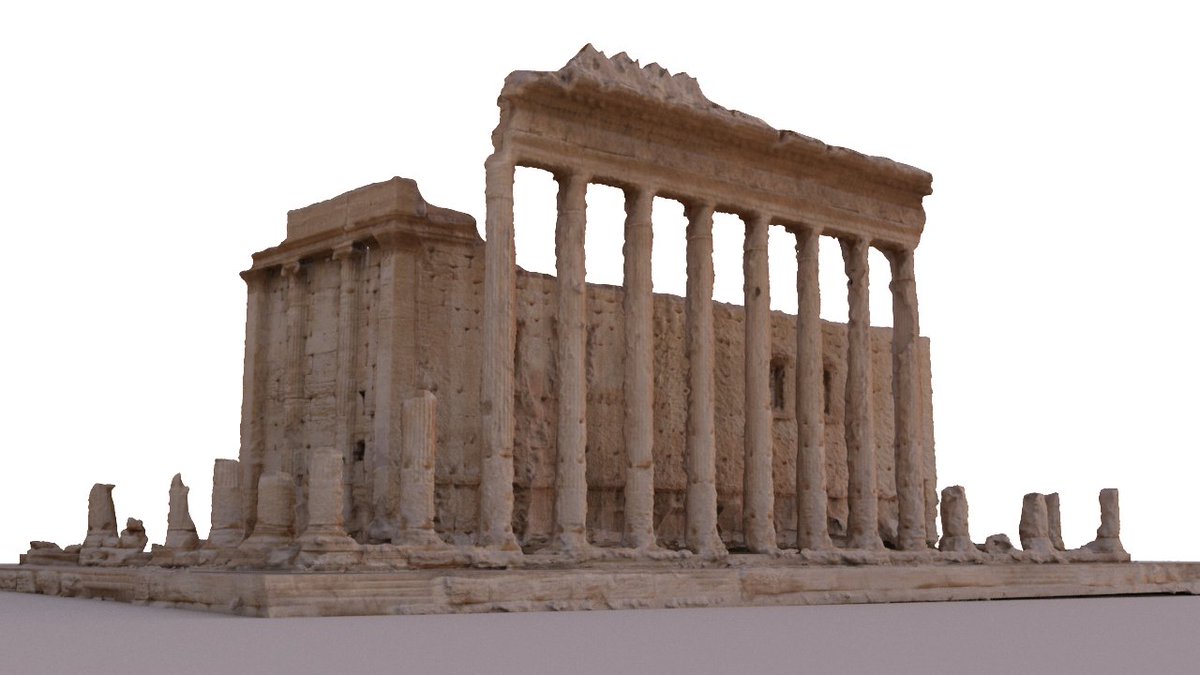 WissamWahbeh's tweet photo. Bel Temple | Photogrammetric 3d Reconstruction, one result of our Research | the animation https://t.co/fbmR4QjoDr https://t.co/eDdGgmWltZ