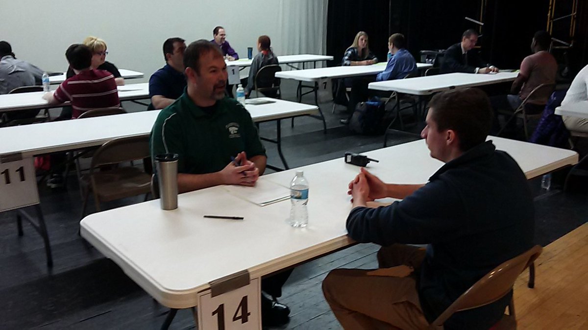 d202schools's tweet photo. Learning interview skills from professionals @phsccathletics during mock interviews #readyforrealworld https://t.co/92ZnbSBu9h