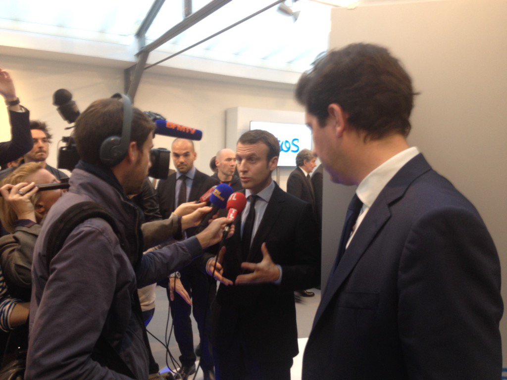 rolland_sonia's tweet image. Lancement @Bull_com sequana avec @EmmanuelMacron #extremecomputing