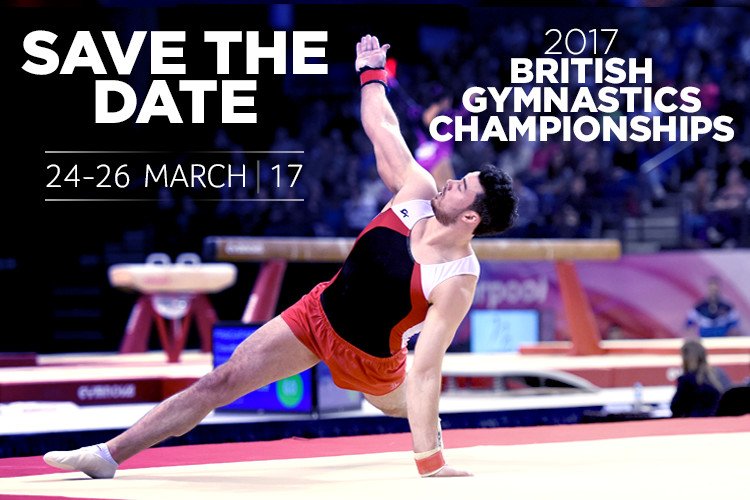 #SavetheDate #gymnastics #2017British