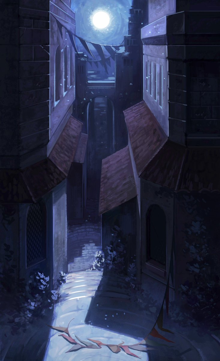 rufflerim's tweet image. New concept art for the first city of the game #indiedev #gamedev