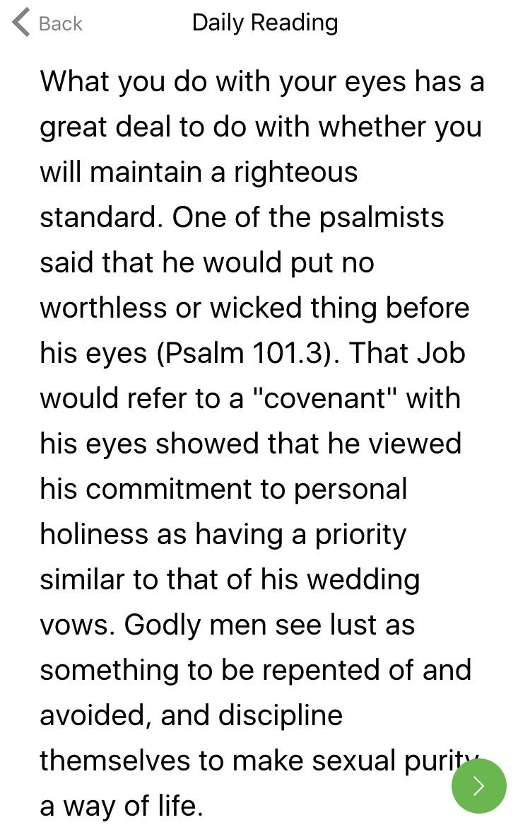 Kofimagne's tweet photo. Covenant Eyes
“I have made a covenant with my eyes; how then could I gaze at a virgin?”
Job 31:1
#PurityForMen https://t.co/nEaduQuGt6