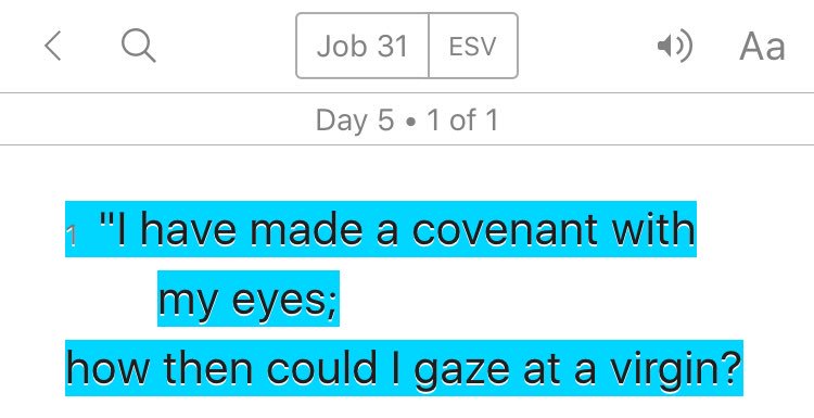 Kofimagne's tweet photo. Covenant Eyes
“I have made a covenant with my eyes; how then could I gaze at a virgin?”
Job 31:1
#PurityForMen https://t.co/nEaduQuGt6