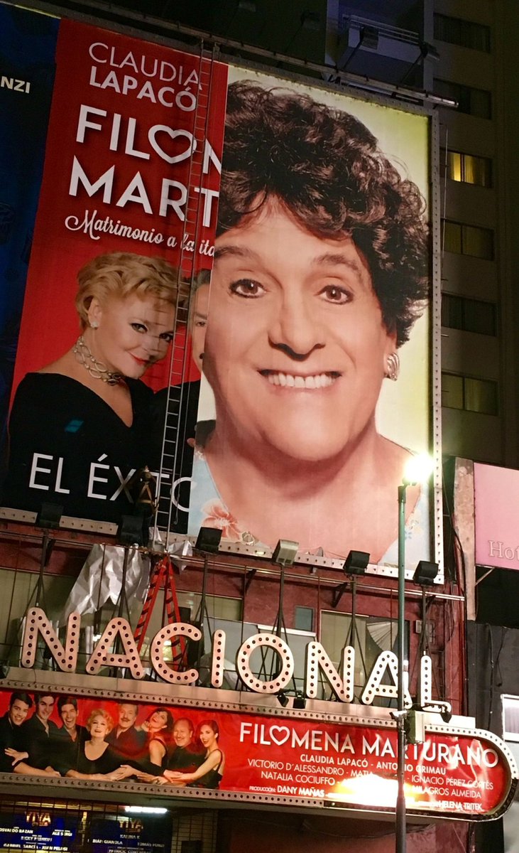 [TEATRO] SE INSTALA LA MARQUESINA DE CLAUDIA LAPACÓ Y SE BAJA LA DE ANTONIO GASALLA <a href="/AleVeroutis/">Alejandro Veroutis</a>