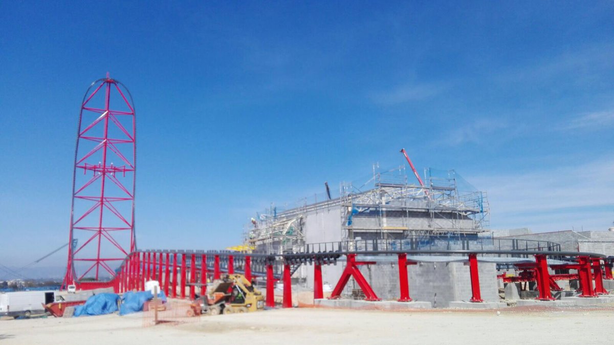 GECOLoficial's tweet photo. Os enseñamos fotos de evolución de la #obra de #FerrariLand en @Portaventura_ES que estamos suministrando https://t.co/spSztnAOaR