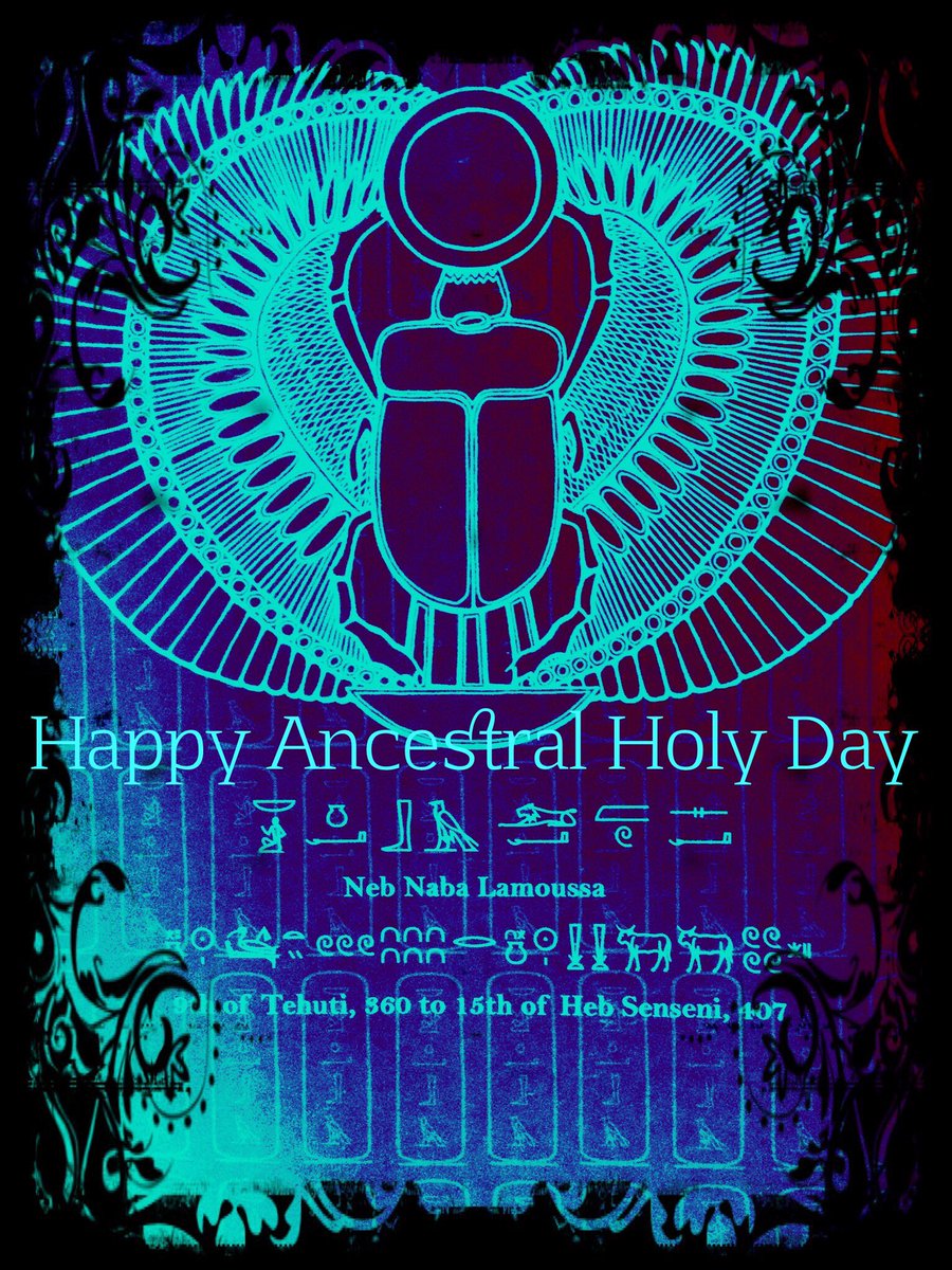 KebtahUK's tweet image. Happy Ancestral Holy Day 
#Kemet #Indigenous #Spirituality