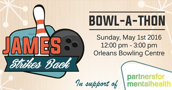 PartnersforMH's tweet photo. The #JamesStrikesBack Bowl-A-Thon supporting youth #mentalhealth is May 1! Sign up: https://t.co/xNwAi4kzkq #ottcity https://t.co/iiOcN30ORH