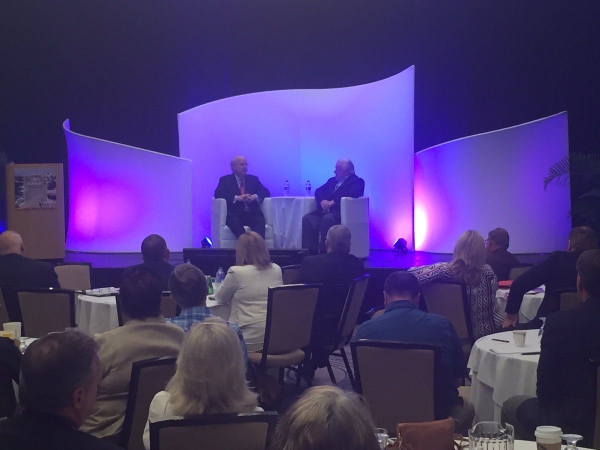 destintl's tweet photo. Roger Dow of @USTravel sits down with @KarlRove to talk the political climate and what it means for travel #DMAICEO https://t.co/RJjv9LOD2M