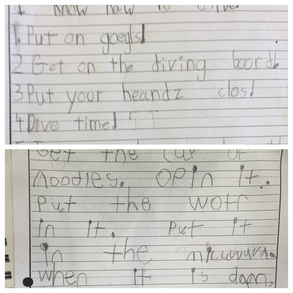 MandKExplore's tweet photo. Some finished #howto from #writersworkshop ! 😊😊😊 We're so proud of our authors! @Explore_School https://t.co/QUEQJeXBEI