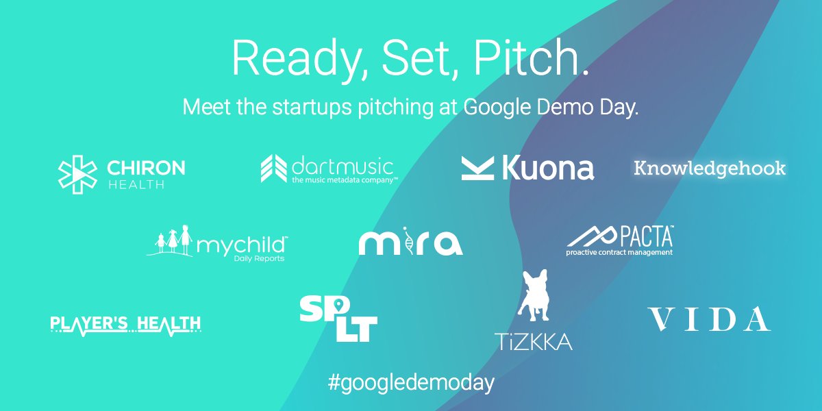 Local pride &amp; pure drive. Congrats to the startups pitching at #GoogleDemoDay. Meet them at googledemoday.com