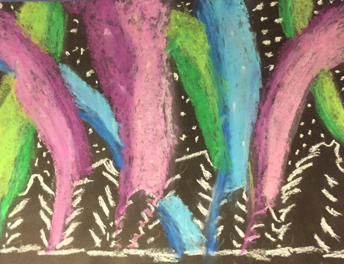 GreenParkLS's tweet photo. A #virtualstroll down GP's upper wing reveals splendid student #artwork and might just bring a smile. #LuthEd https://t.co/55zW02bFy2