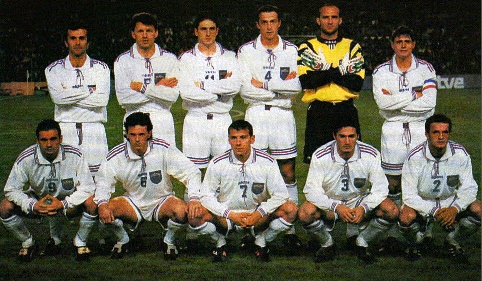 Theleaguemag's tweet photo. Yugoslavia 1996 https://t.co/Sk4YTC8OJt