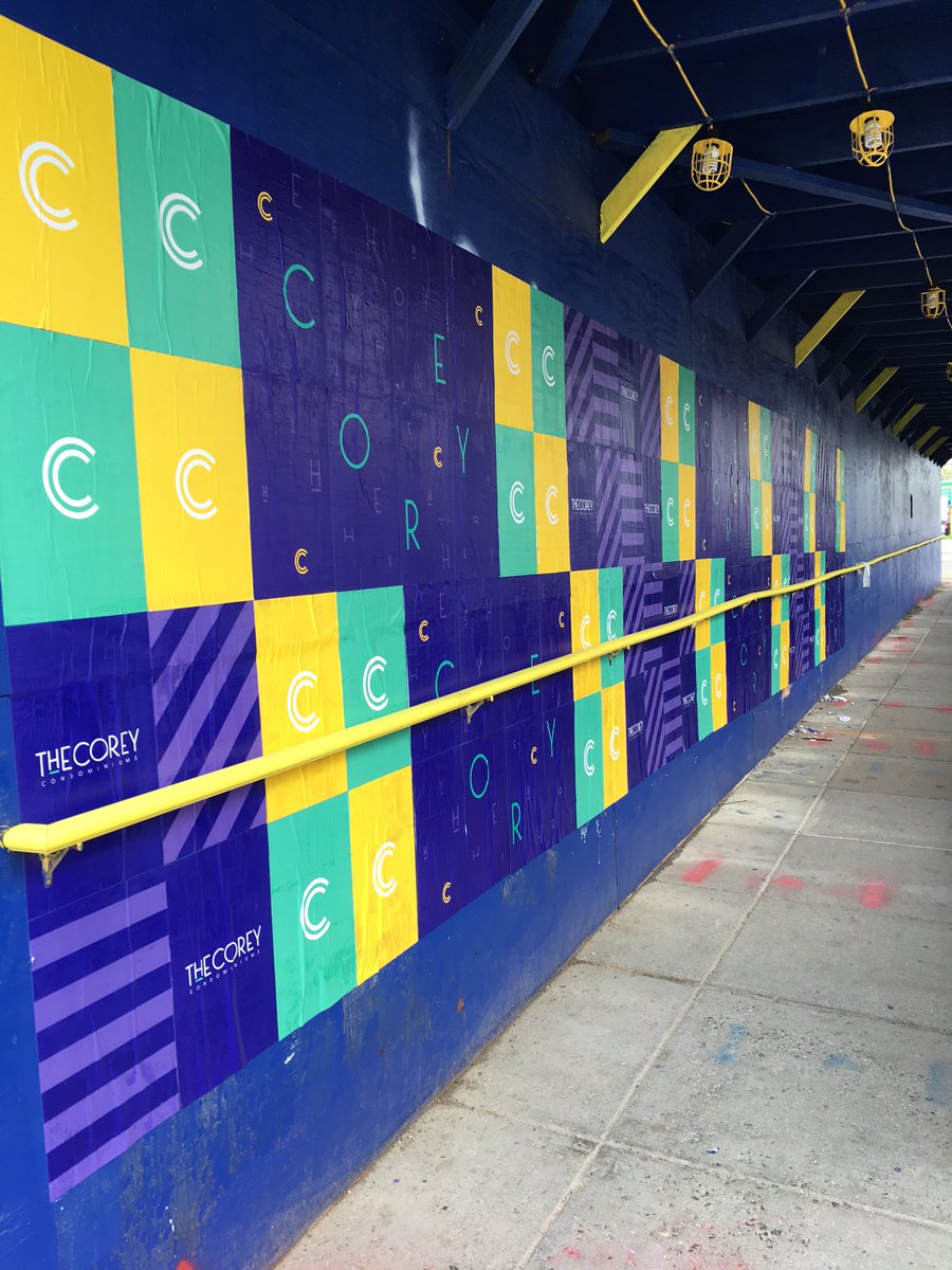 thecoreydc's tweet photo. Wheat pasting this morning at #TheCoreyDC @McWillBall @spoolia https://t.co/CYnWCa2mqB