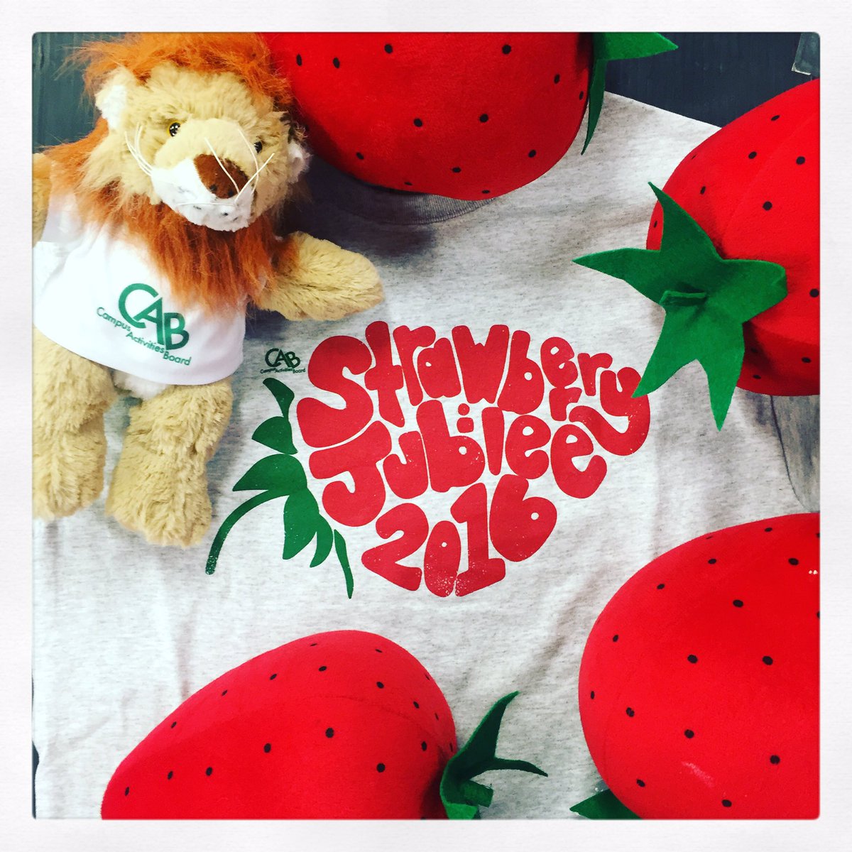 SoutheasternCAB's tweet image. Strawberry Jubilee 2016 is tomorrow! See you in the Union breezeway for free stuff! #CABSJ16