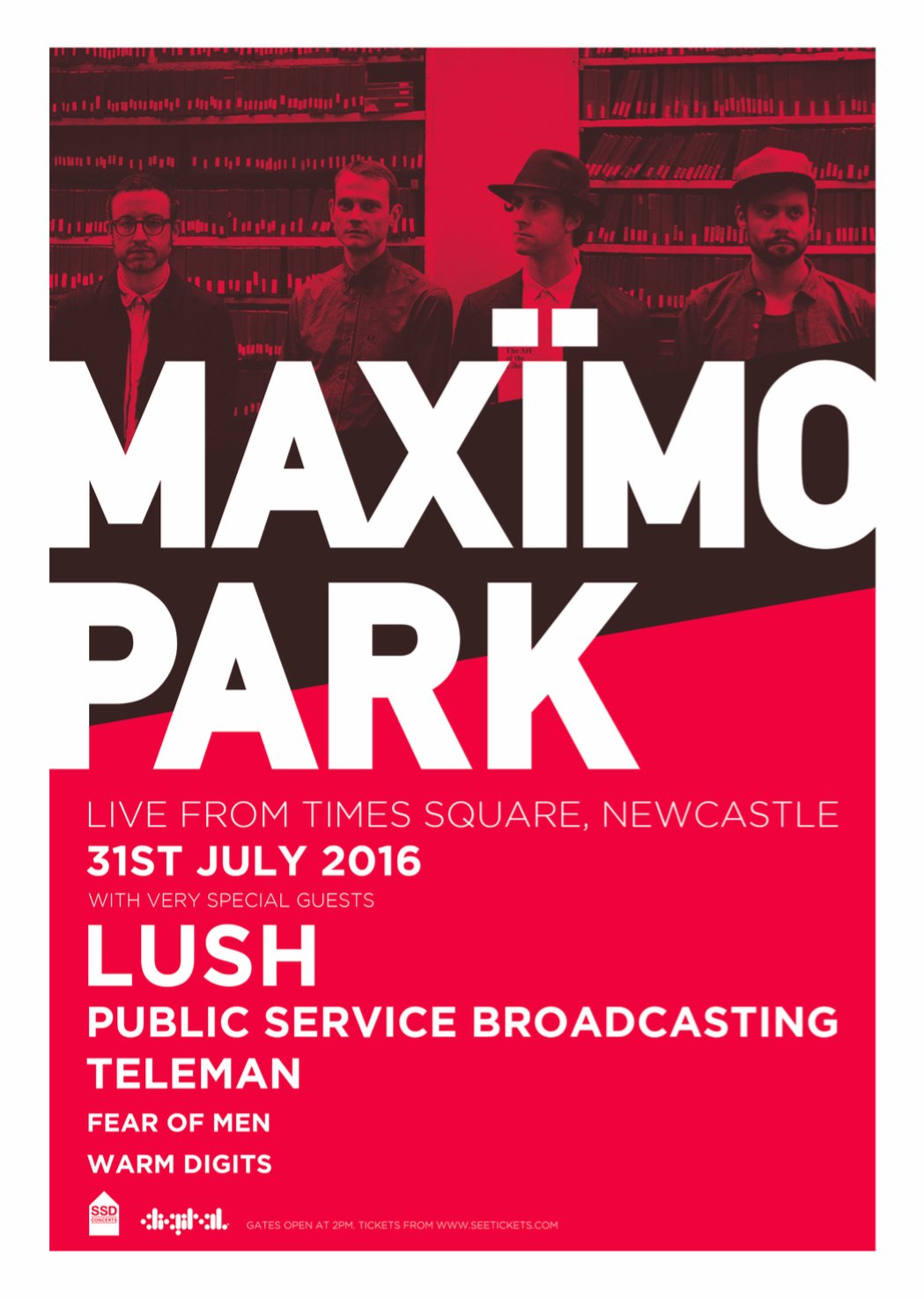 Maximo Park on Twitter: you join us for what should be the highlight of our summer! On this Friday: https://t.co/sqHAj3Gyld https://t.co/naGktWlx3h" / Twitter